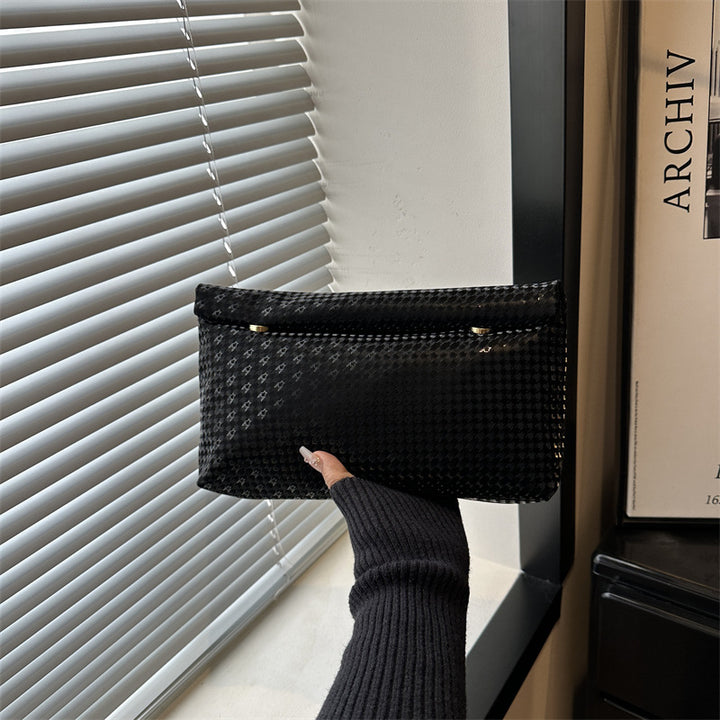 Elegante Strukturierte Clutch Tasche