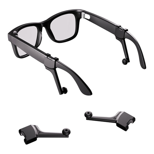 Hochmodische Designer-Brille mit Wechselbaren Bügeln Karnz