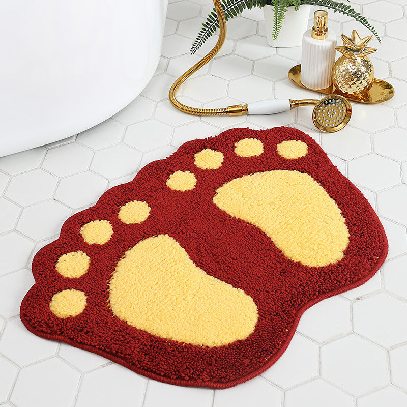Fun Footprint Badteppich für das Badezimmer