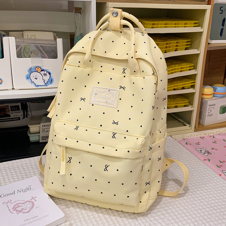 Stylischer gepunkteter Rucksack Karnz