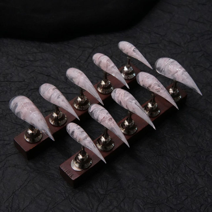 Künstlerische Stiletto-Nagelverlängerung Set
