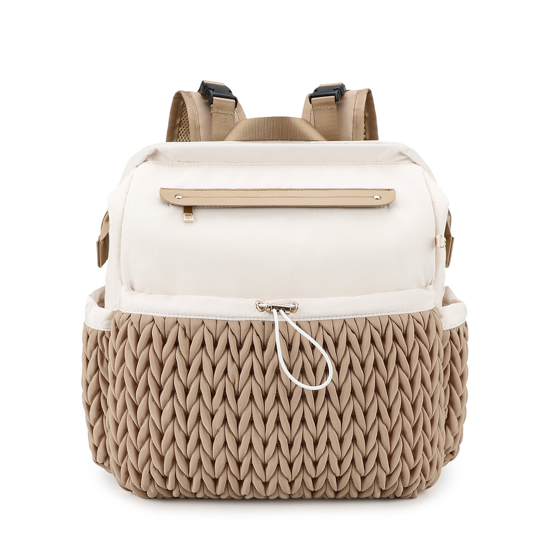 Modischer Rucksack mit Geflochtenem Design Karnz