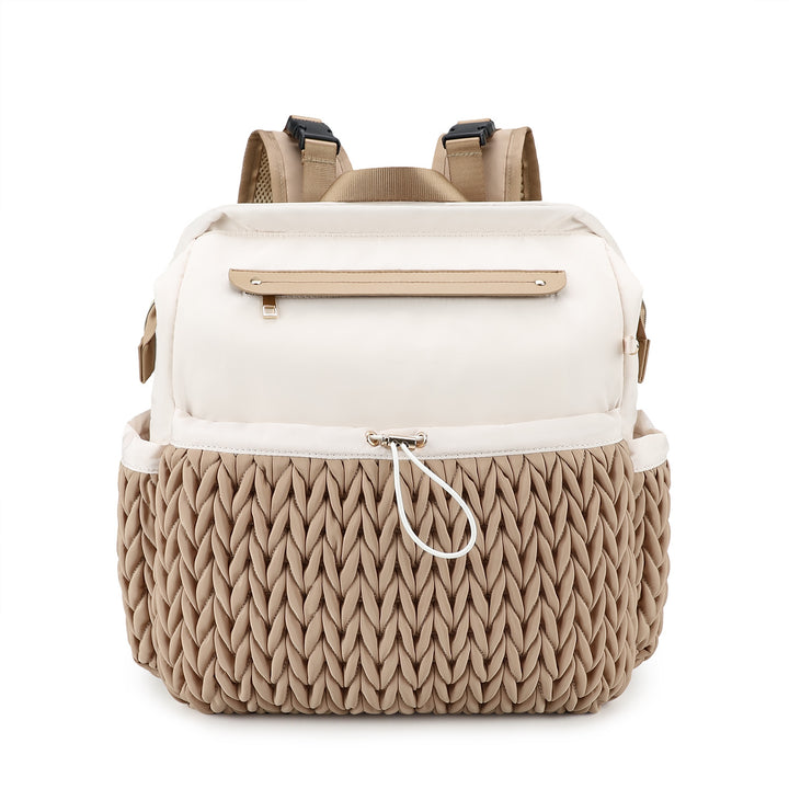 Modischer Rucksack mit Geflochtenem Design Karnz