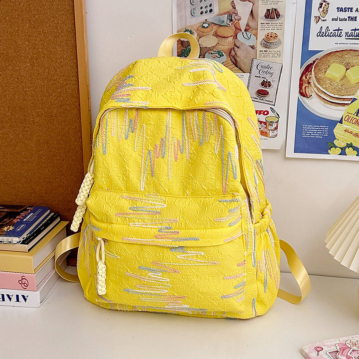Abstrakt gemusterter Rucksack Karnz