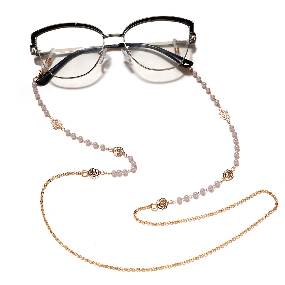 Chic Geometrische Brillen Kette Karnz
