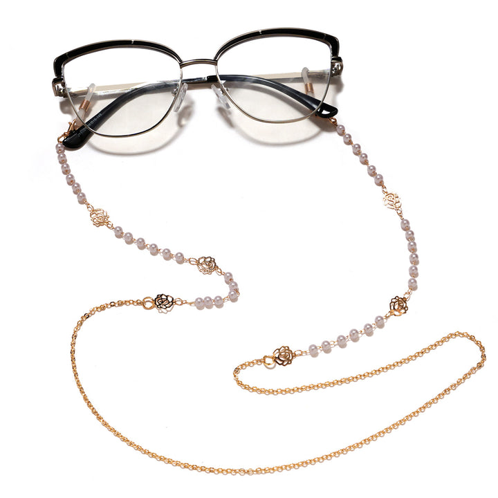 Chic Geometrische Brillen Kette Karnz