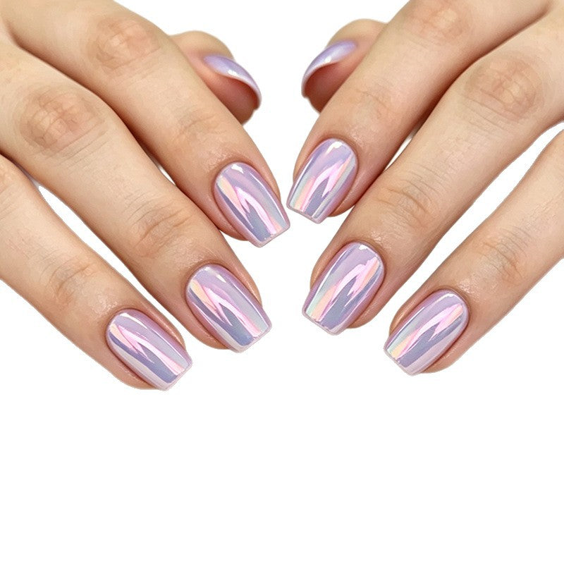 Iridescente Nagellack-Verstärkungen Karnz
