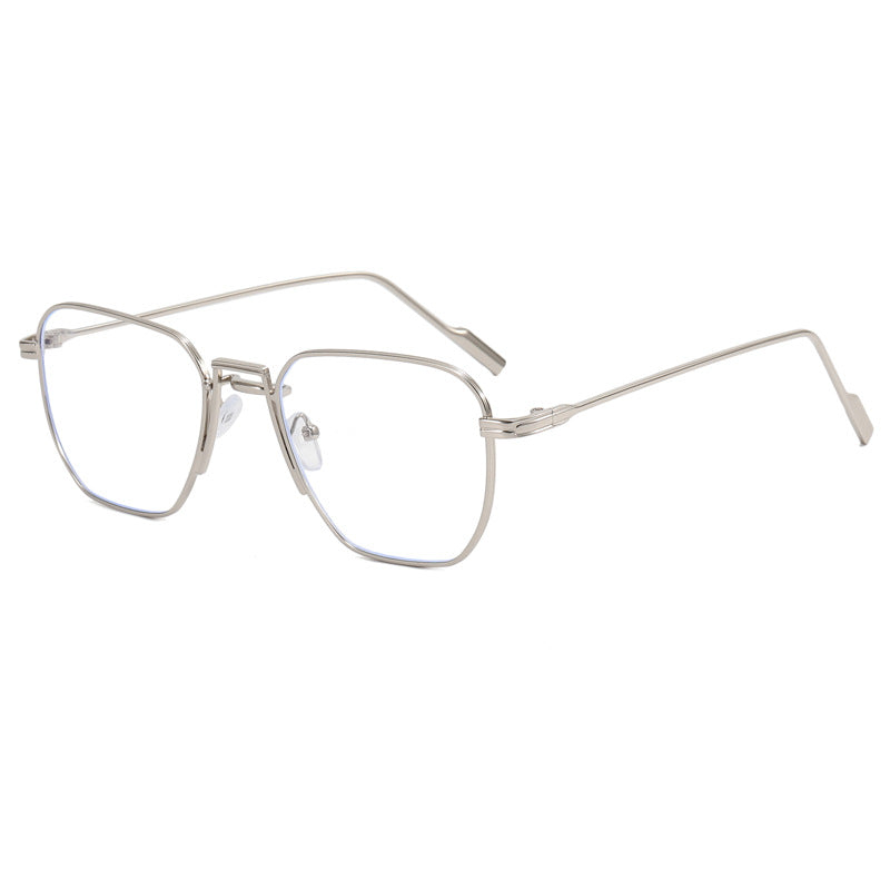 Damen modische viereckige Brille mit minimalistischer Rahmenstruktur Karnz