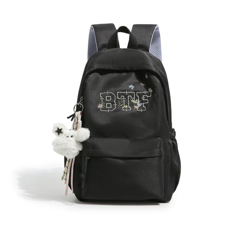 Bestickter Floral Freizeit Rucksack Karnz