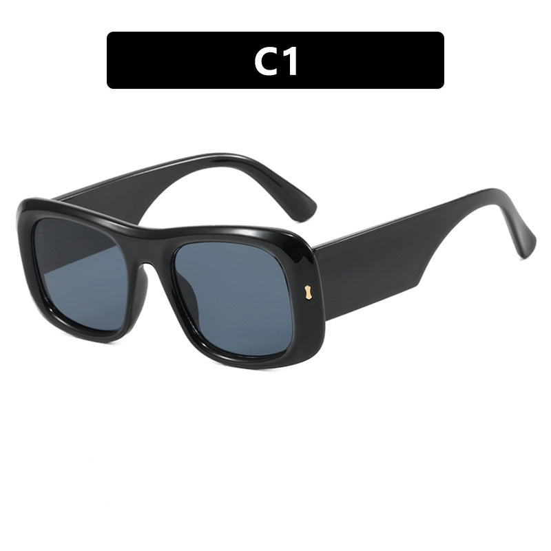 Damen quadratische Sonnenbrille mit reflexionsschützenden Gläsern und moderner Rahmenkonstruktion Karnz