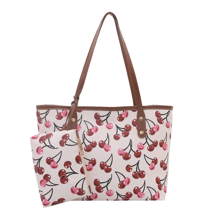 WoWhimsical Kirschen Druck Tragetasche Karnz