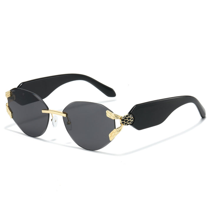Elegante Katzenaugen-Sonnenbrille mit einzigartigem Design Karnz