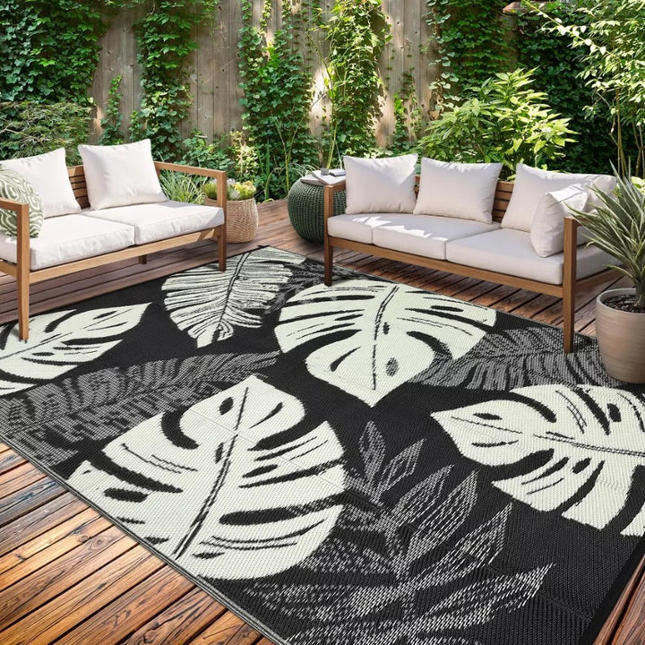 Mehrfarbiger Outdoor-Teppich