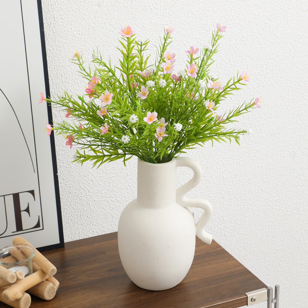 Künstlicher Blumenstängel mit feinen Blüten Karnz