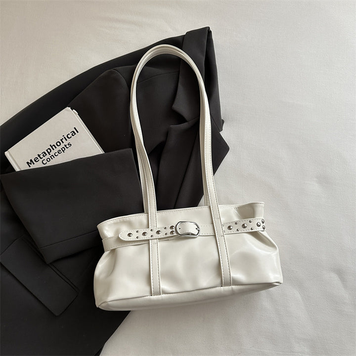Elegante weiche Kunstleder-Handtasche