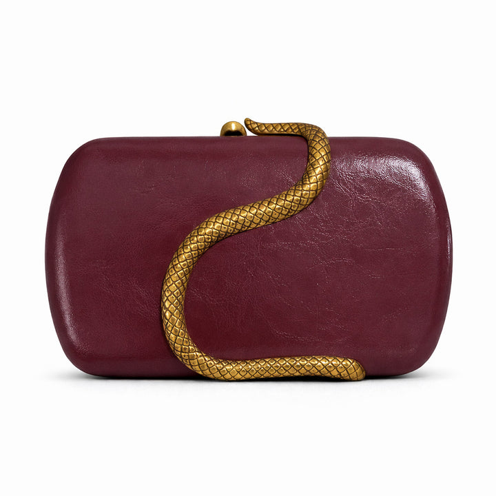 Strukturierte Kettentragehandtasche