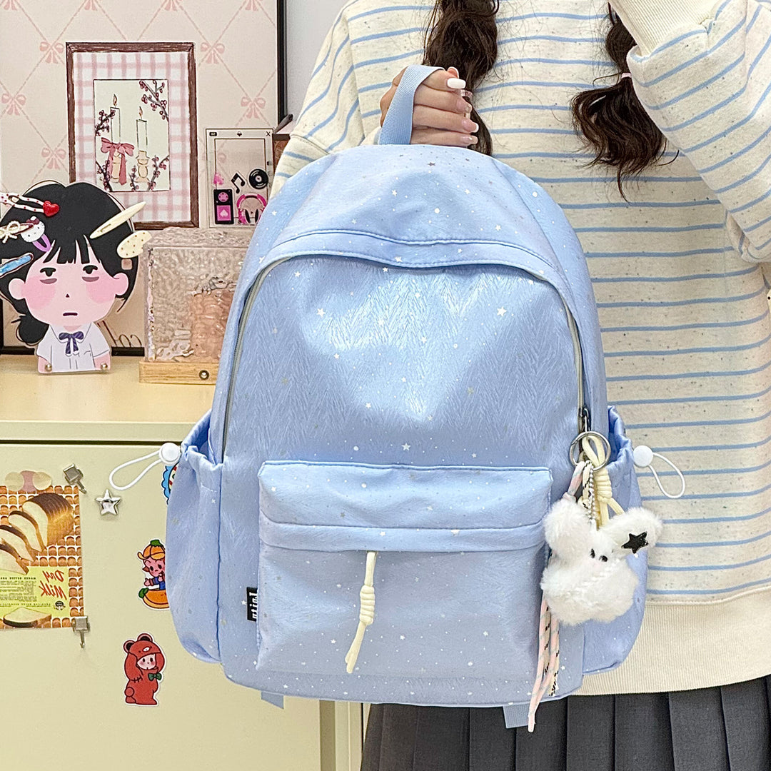 Stylische Multi-Taschen Freizeit-Rucksack mit niedlichen Akzenten Karnz