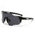 Damen Sportliche Sonnenbrille mit aerodynamischem Design Karnz