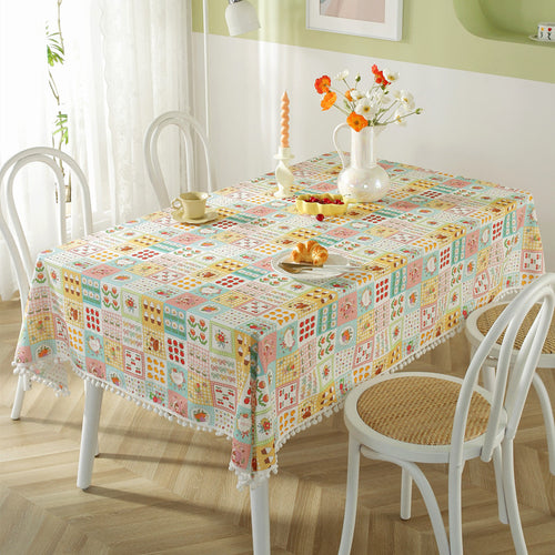 Blumenzweck Tischdecke