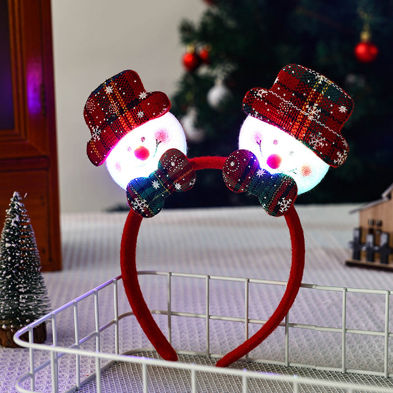 Festlicher LED Weihnachts-Haarreifen Karnz