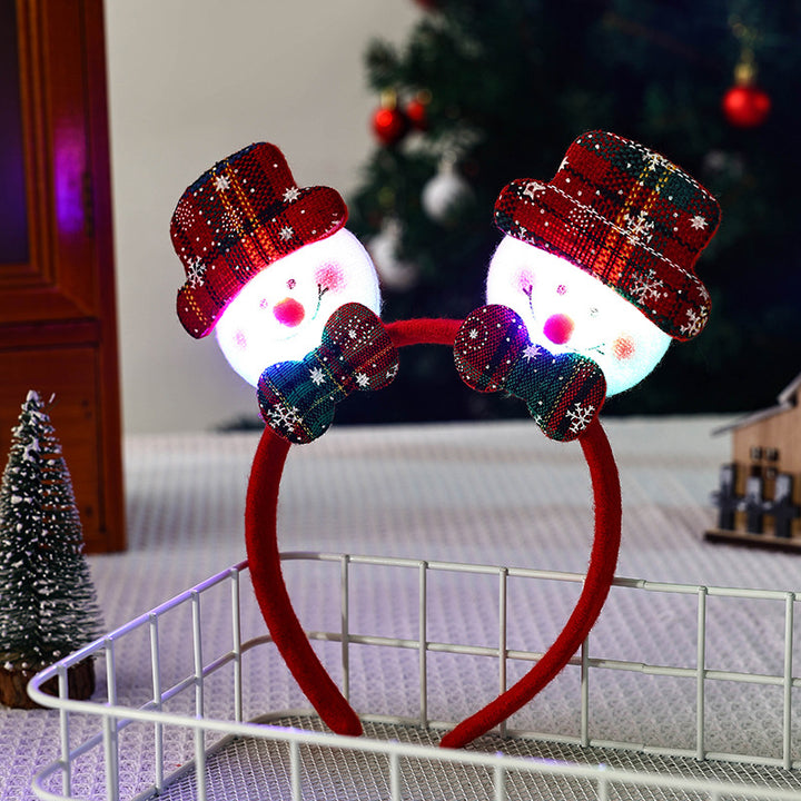 Festlicher LED Weihnachts-Haarreifen Karnz