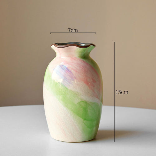 Künstlerische Keramik-Blumenvase
