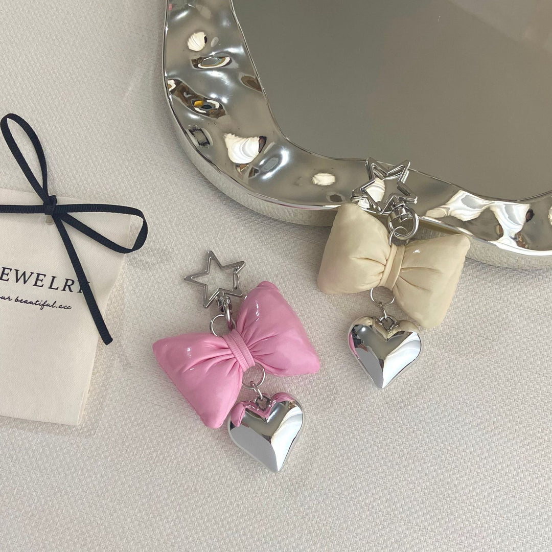 Bow-förmiger Charm Schlüsselanhänger Karnz