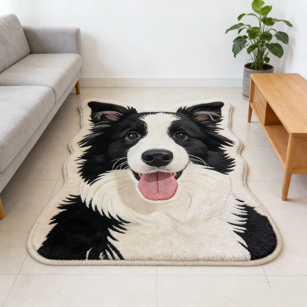 Cartoon Hund Thema Teppich