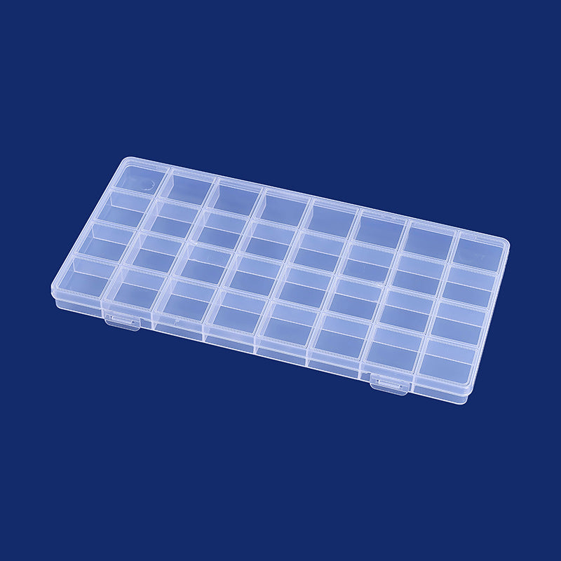 Multi-Divisional Transparente Bastelaufbewahrungsbox Karnz