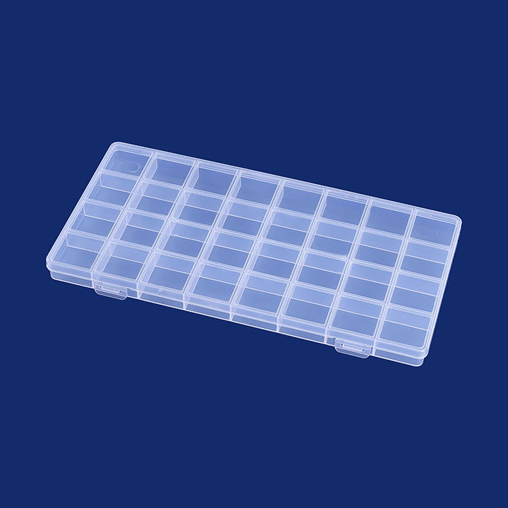 Multi-Divisional Transparente Bastelaufbewahrungsbox Karnz