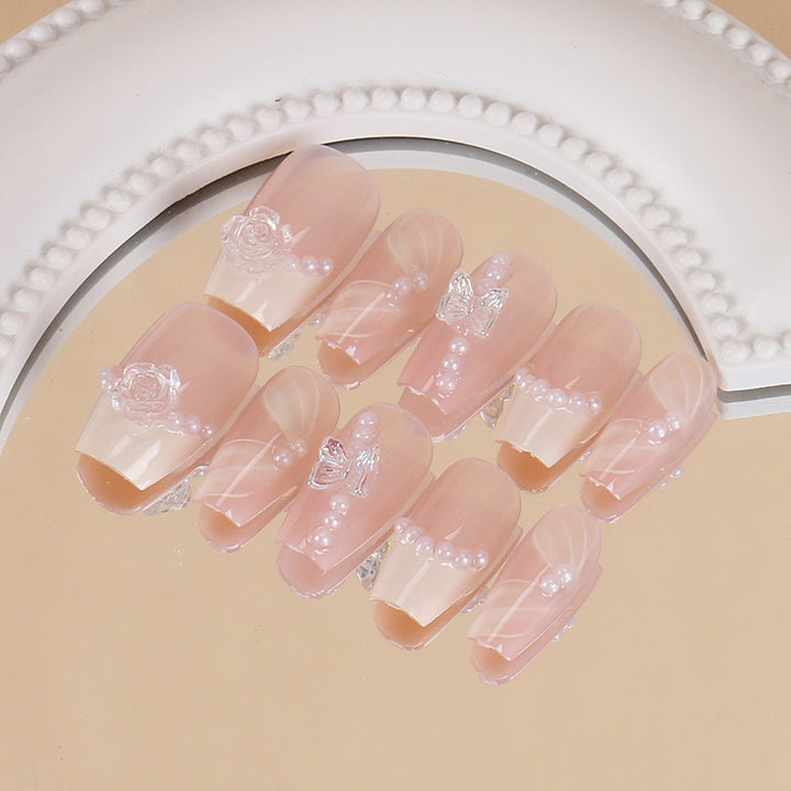 Acrylic Stiletto Press-On Nägel Karnz