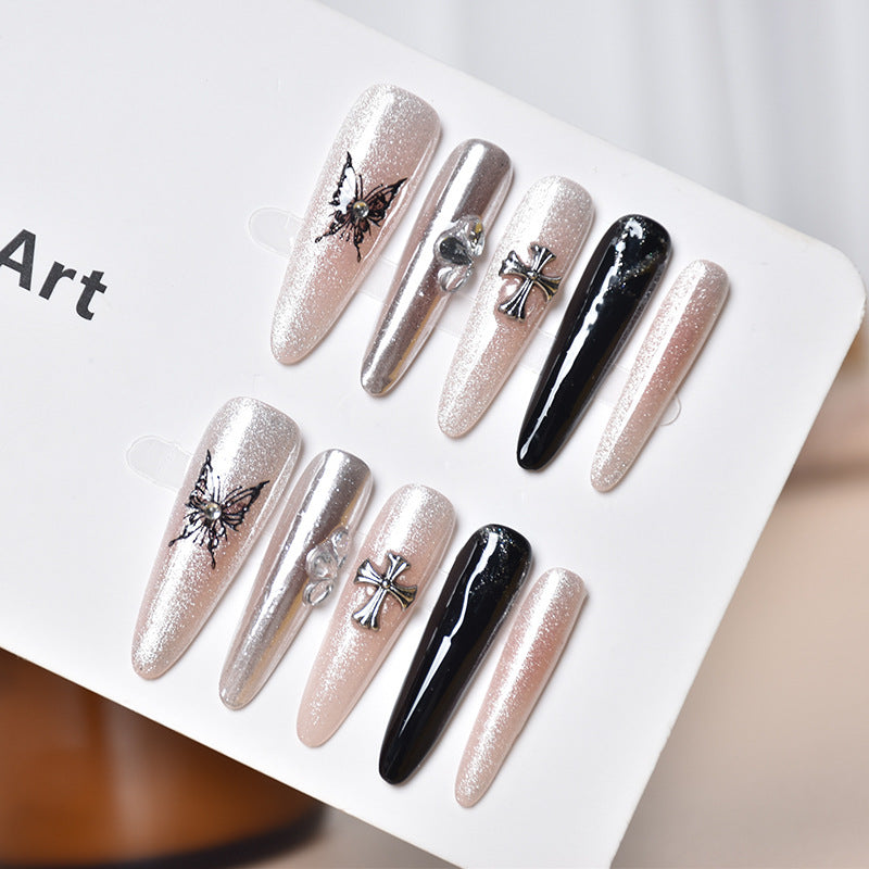 Glamouröse 3D Nagelkunst Extensions Karnz