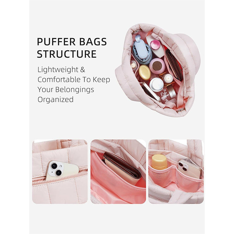 Modische Stepp-Handtasche Karnz
