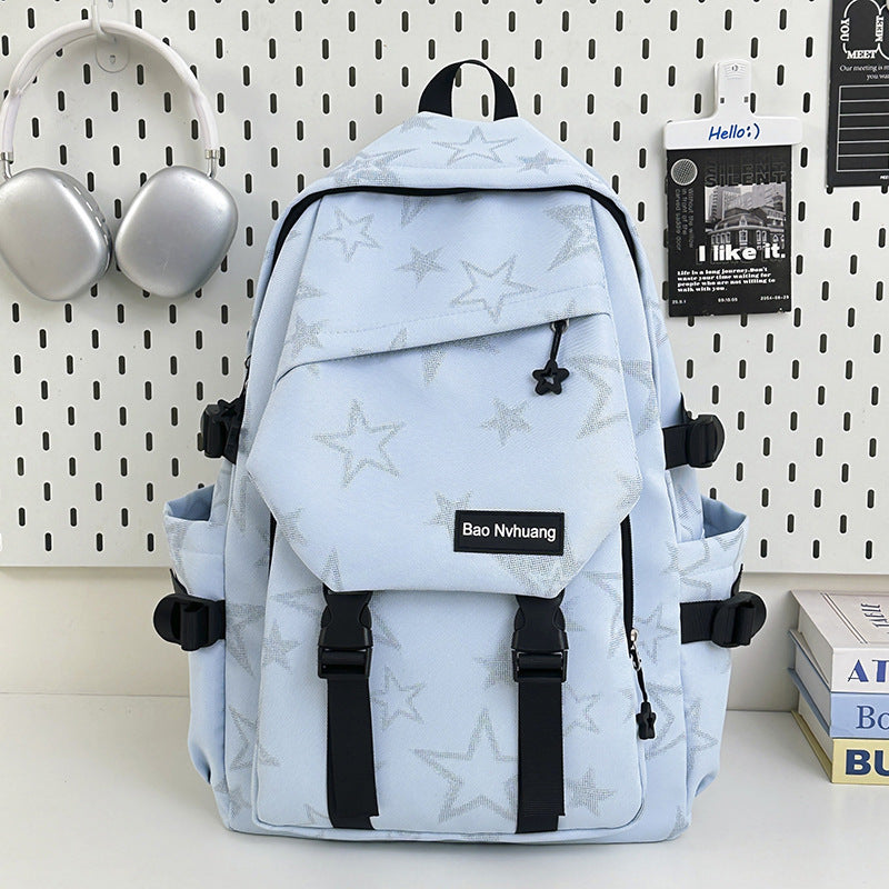 Stylischer Rucksack mit Sternenmuster Karnz 1791204674