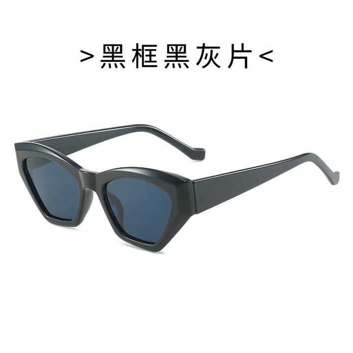 Damen Cat-Eye Sonnenbrille mit UV-Schutz Karnz