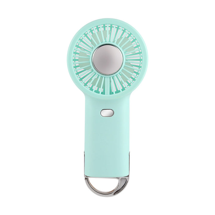 Damen Tragbarer Mini Ventilator mit Wiederaufladbarem Akku Karnz