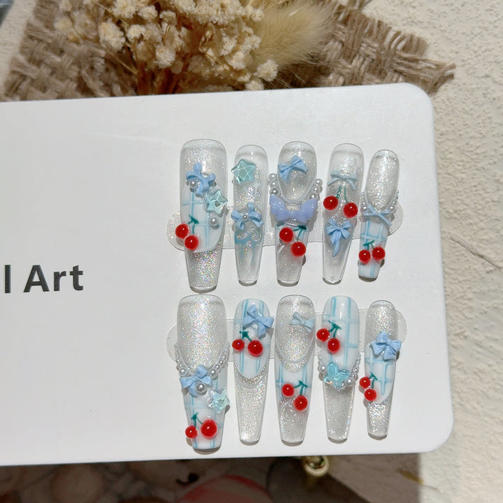 Dekorative Nagelkunst Aufkleber Tips
