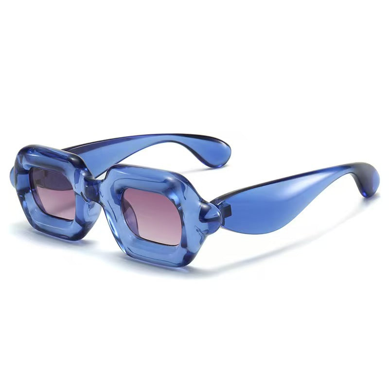 Damen modische Sonnenbrille im außergewöhnlichen Design Karnz