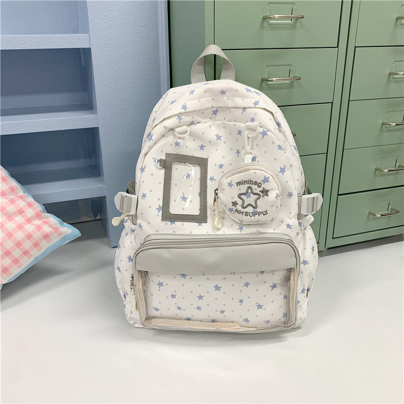 Sternenbedruckter Freizeit-Rucksack Karnz 1791205471