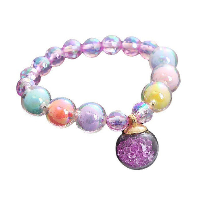 Armband Aus Bunten Glasperlen Karnz