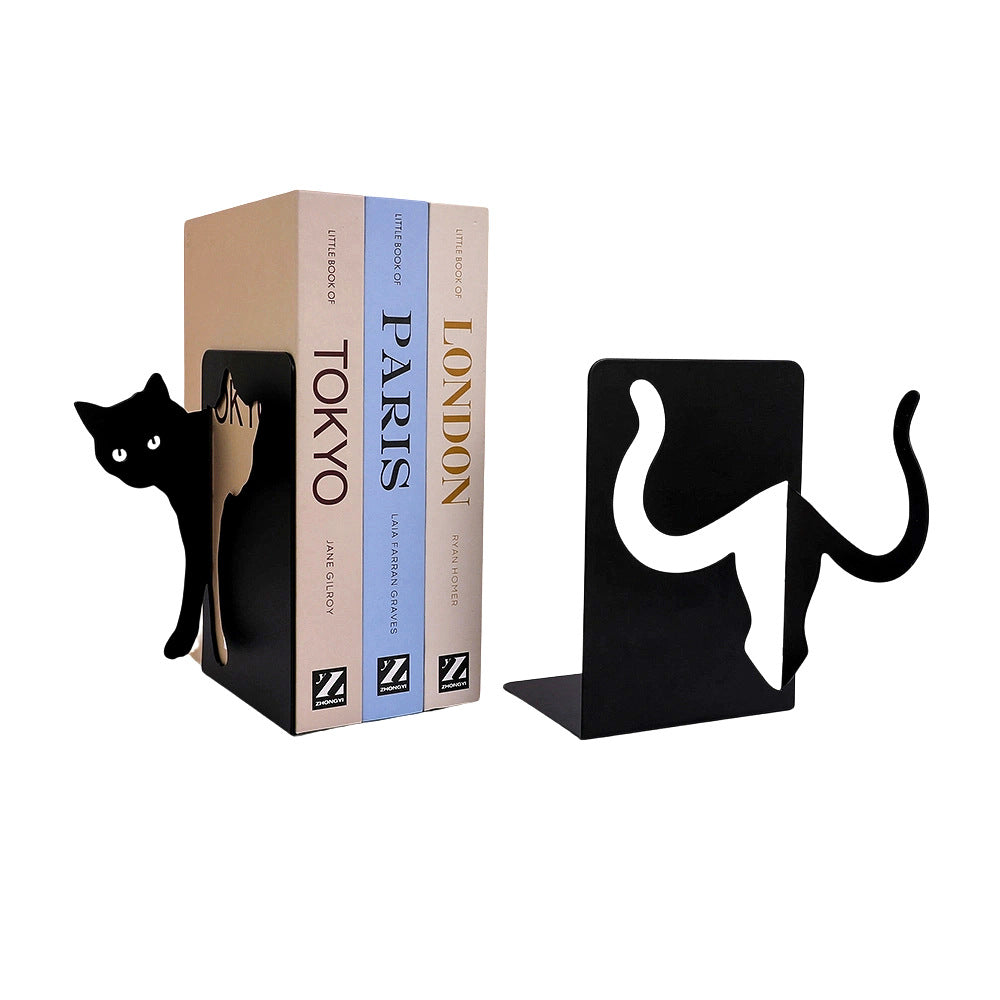 Dekorative Katzenbuchstützen