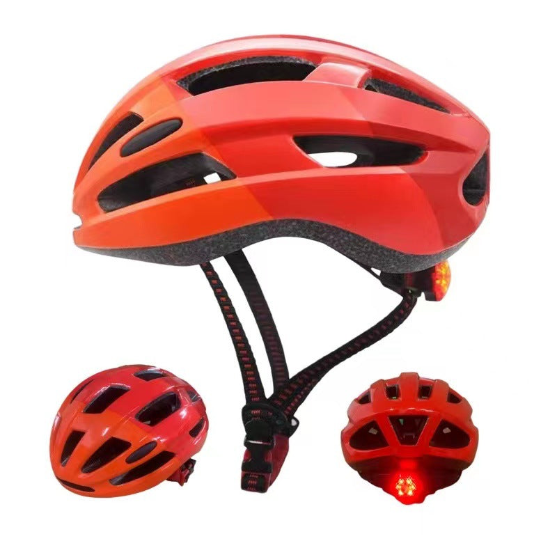 Hochsichtbarer Fahrradhelm mit LED-Licht Karnz