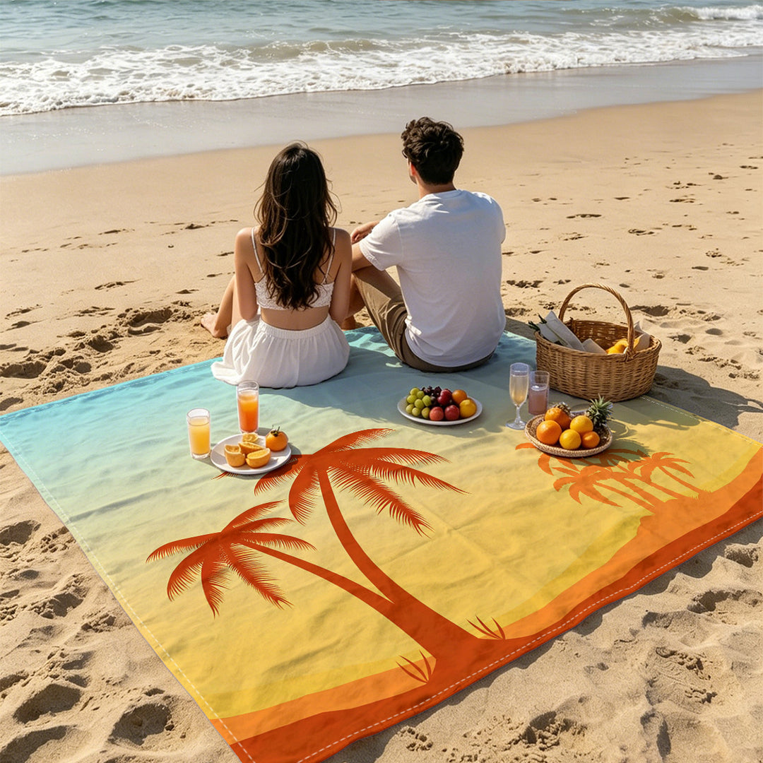 Mandala Design Strandmatte Karnz