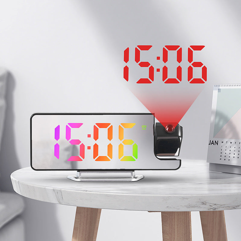 Projektionswecker mit multifunktionalem LED-Display Karnz