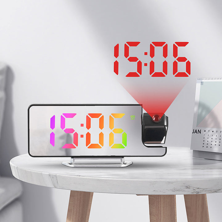 Projektionswecker mit multifunktionalem LED-Display Karnz