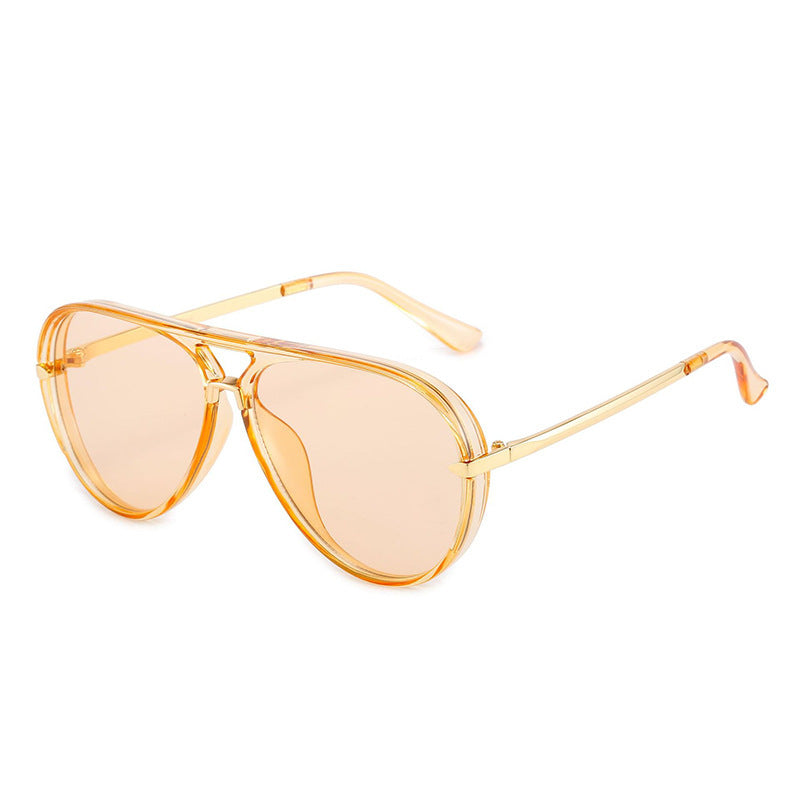 Damen Flieger-Sonnenbrille mit modernem Metallrahmen und UV-Schutz Karnz