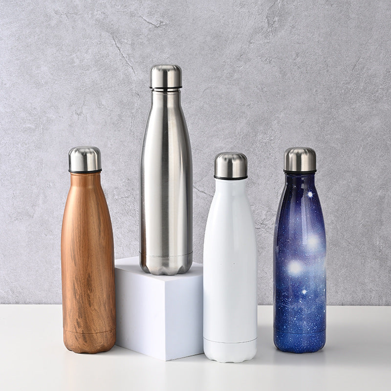 Damen stilvolle Edelstahl Trinkflasche Karnz