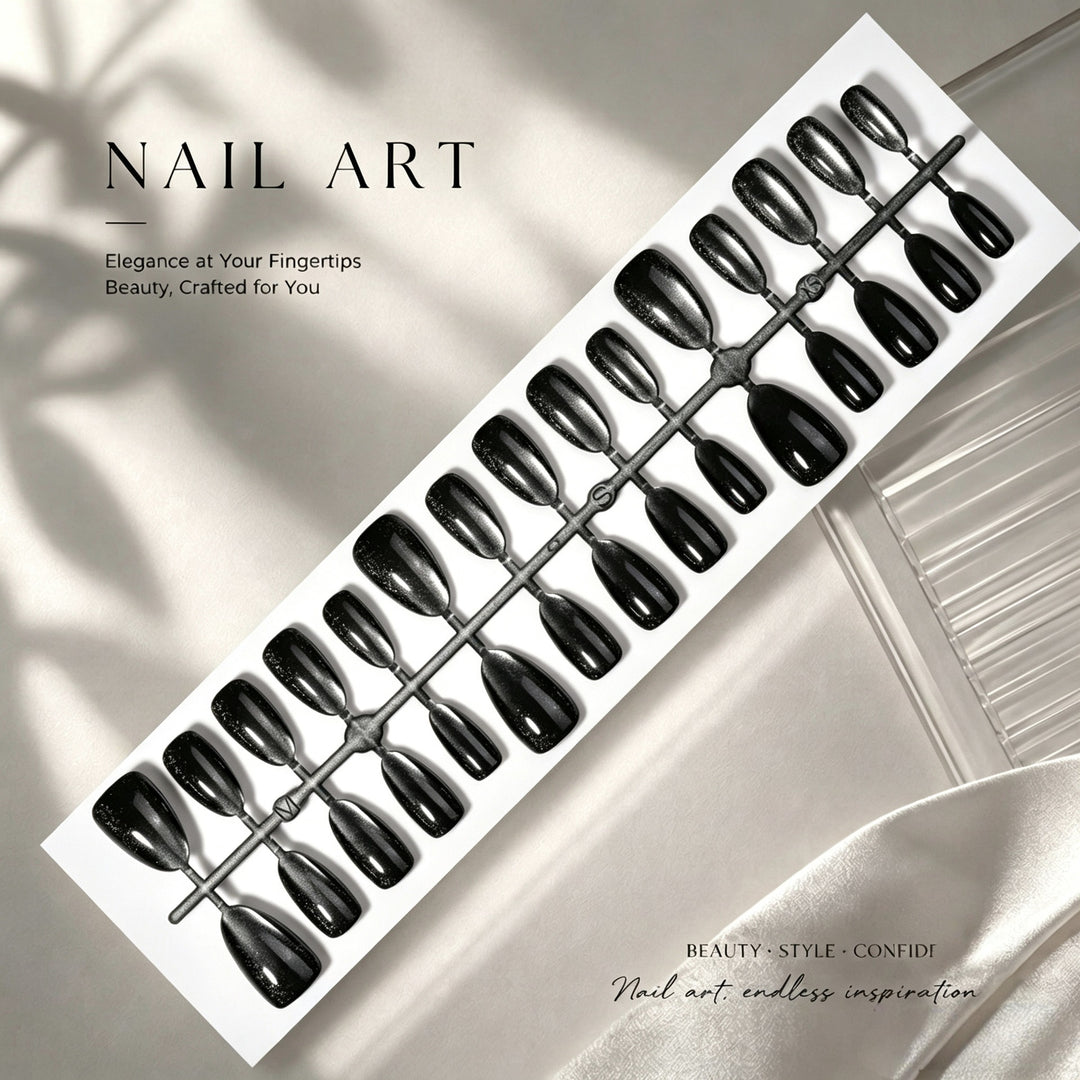 Elegantes Nagelkunst Press-On Set