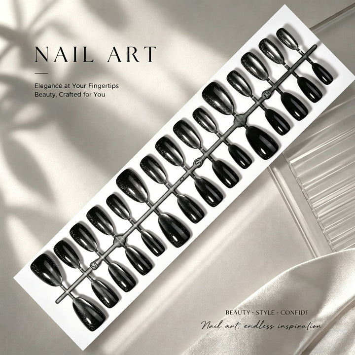 Elegantes Nagelkunst Press-On Set