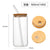 Damen Glas Trinkflasche Karnz